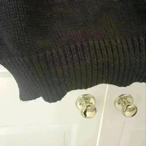 Harper Lane Black Cowl Neck Sweater Size L - Picture 5 of 12